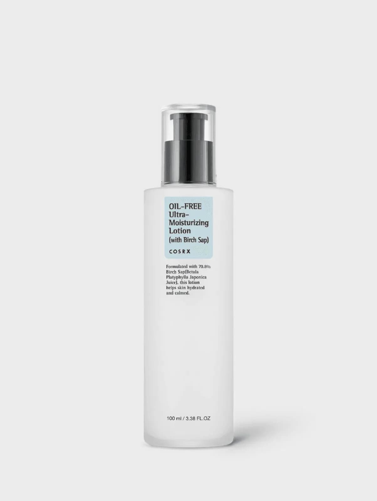 COSRX Oil-Free Ultra Moisturizing Lotion Birch Sap 100ml packaging